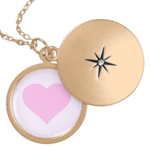 Pink Hearts,Unconditional Love_ Locket Necklace