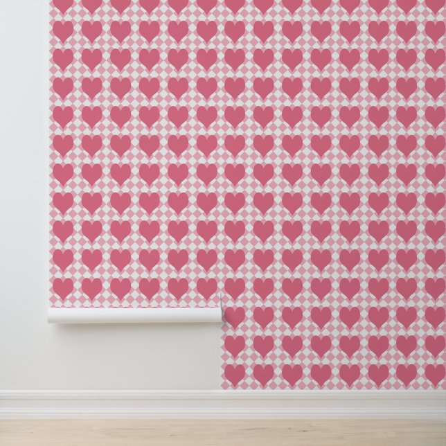 Pink Hearts Wallpaper (Application)