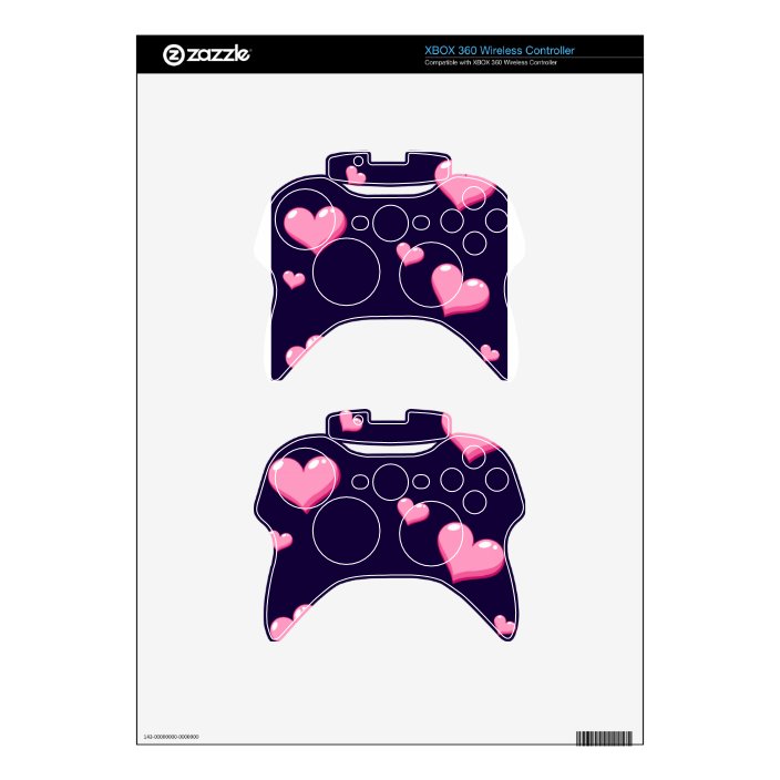 pink wireless xbox 360 controller