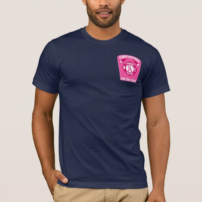 Pink Hero Navy Duty Shirt (Front)