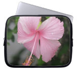 Pink Hibiscus Electronics Bag