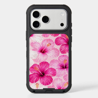 Pink Hibiscus Floral Phone Case – Tropical Magenta