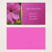Pink Hibiscus Flower Nature (Front & Back)