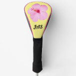 Pink Hibiscus Tropical Flower Golf Head Cover