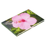 Pink Hibiscus Tropical Flower Guest Book