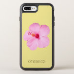 Pink Hibiscus Tropical Flower OtterBox Symmetry iPhone 8 Plus/7 Plus Case