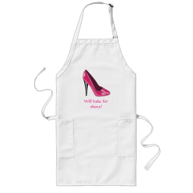 Pink High Heel Shoe Apron (Front)