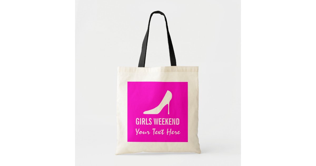 Pink Shoes Tote Bag