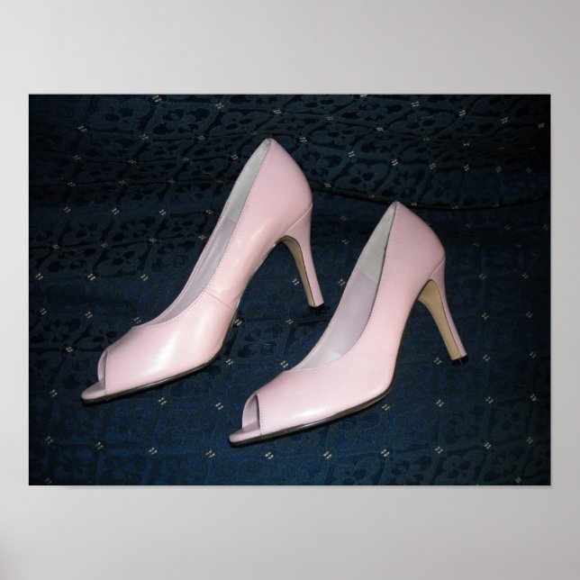 Pink High Heel Shoes Poster (Front)