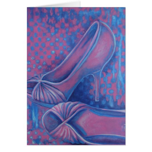Pink High Heels Cards (Front)