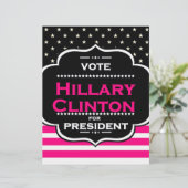 pink hillary clinton (Standing Front)