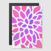 Pink Hippie Flower Retro Modern (Front/Back)