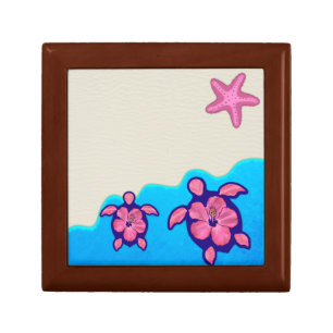 Pink Honu Turtles Gift Box