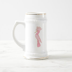 Pink hoopoe Mug