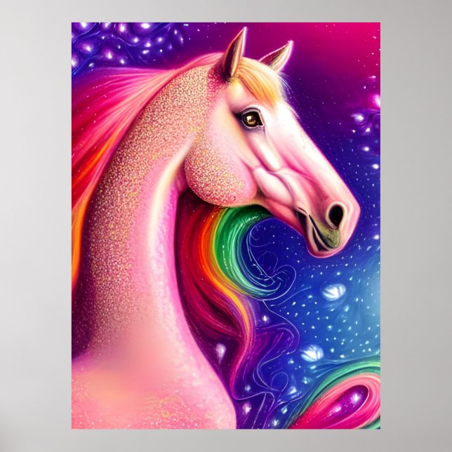 Pink Horse Poster (Front)