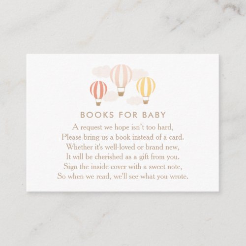 Pink Hot Air Balloons Books for Baby Enclosure Car