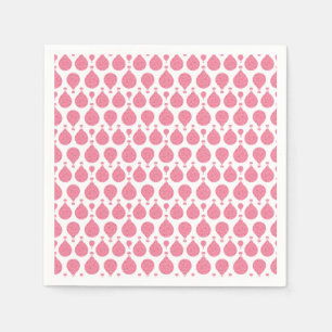 Pink Hot Air Balloons Napkins