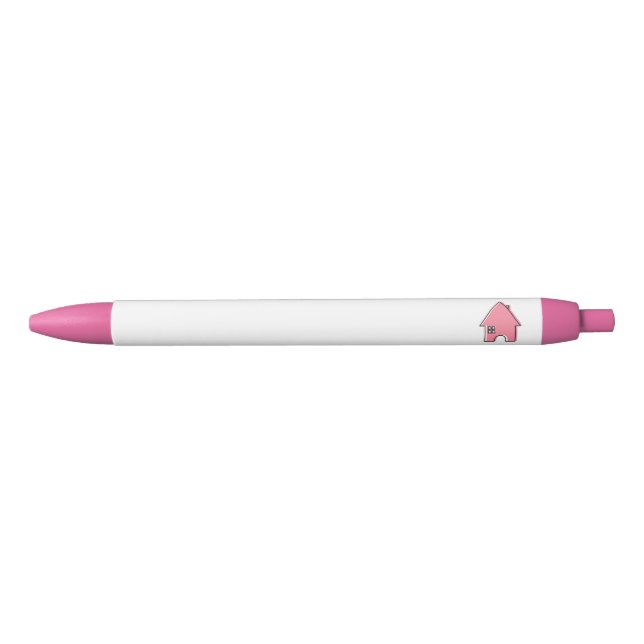 Pink House customizable ladies Realtor pen (Front)