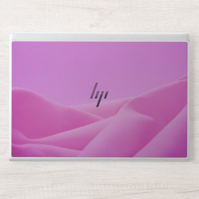 Pink Hp laptop screen paper. HP Laptop Skin (Front)