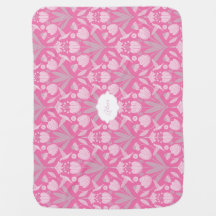 Pink Hummingbird Coquette Personalized floral