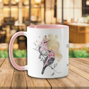 Pink Hummingbirds Mother's Day Mug