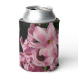 Pink Hyacinth Can Cooler