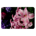 Pink Hyacinth Spring Floral Magnet