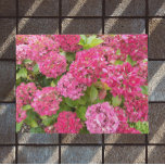 Pink Hydrangea Blooms Floral Doormat at Zazzle