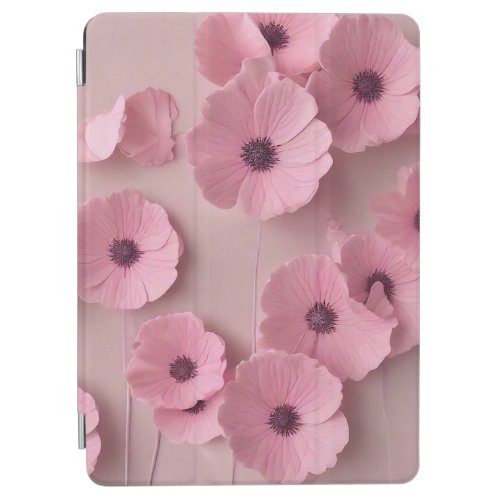 Pink Hydrangea Blooms Floral iPad Air Cover