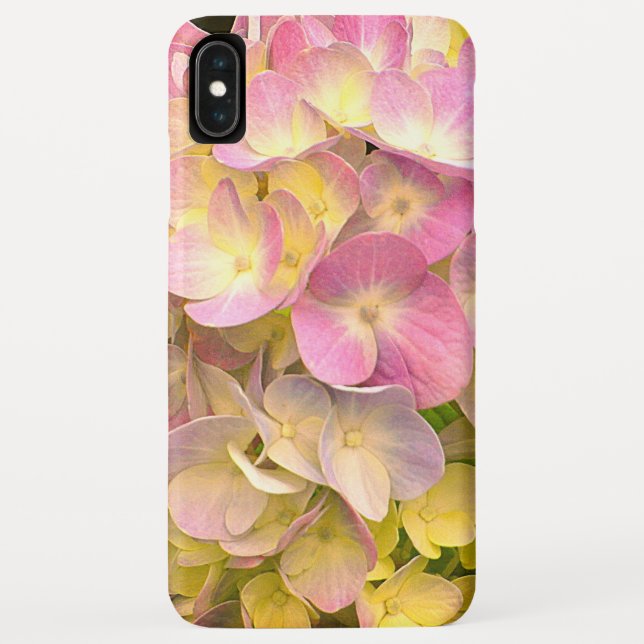 Pink Hydrangea Flower Case-Mate iPhone Case (Back)