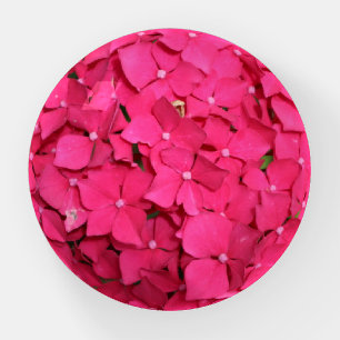 Pink Hydrangea Flowers Paperweight