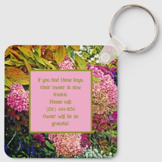 PINK HYDRANGEA GARDEN / return to owner if found