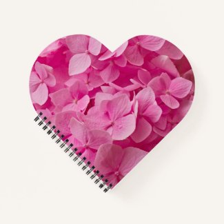 Pink Hydrangea Heart