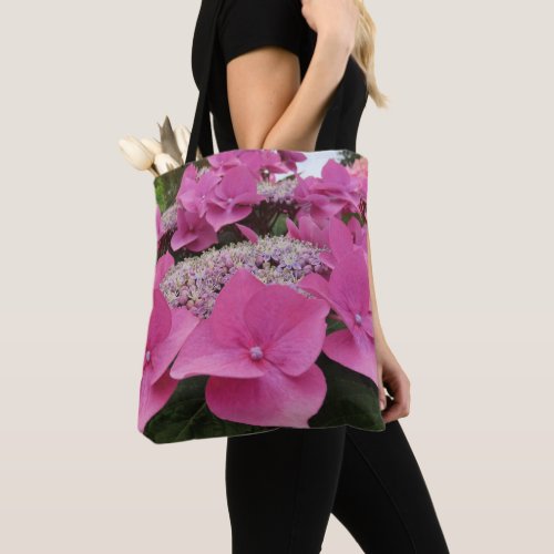 Pink  Hydrangea Tote Bag