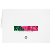 Pink Hydrangeas Cards (Back Horizontal)