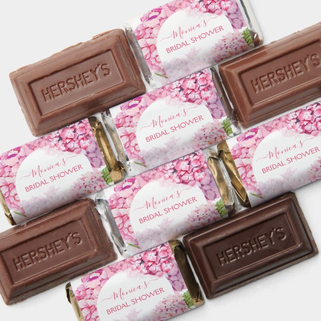 Pink hydrangeas elegant arch bridal shower favors (Assorted)