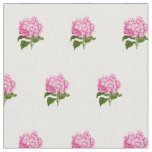 Pink Hydrangeas Fabric