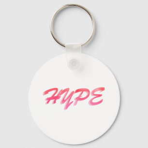 Pink Hype  Keychain