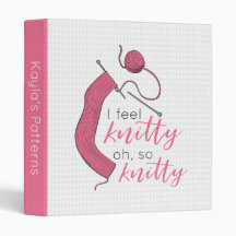 Pink I Feel Knitty, Oh So Knitty