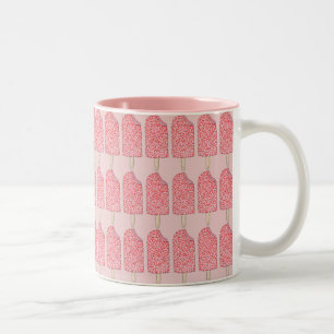 Pink Ice Cream Strawberry Shortcake Popsicles Mug