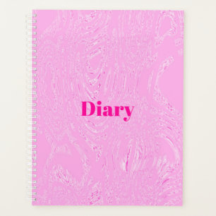 Pink Ice Diary Spiral Notebook
