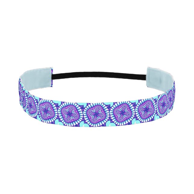 Pink Ice Flower Headband (Front)