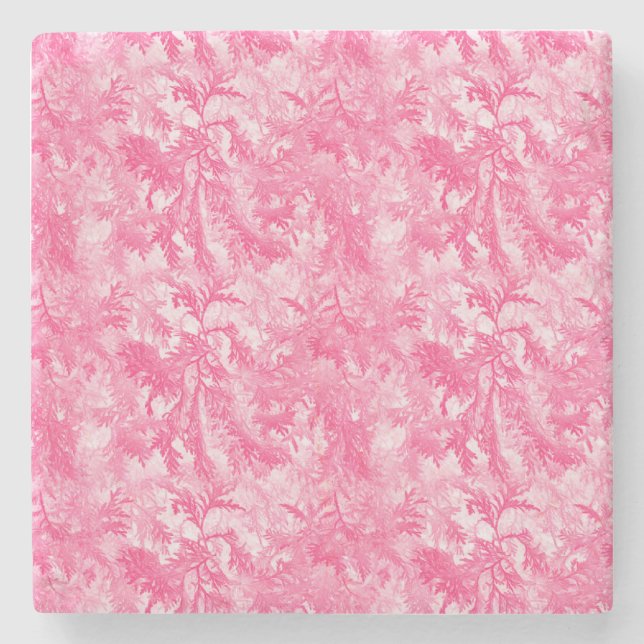 Pink Ice Stone Coaster (Front)