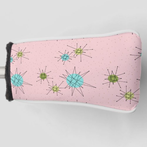 Pink Iconic Atomic Starbursts Putter Cover