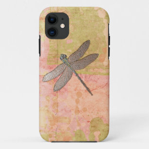 Pink Impressions Dragonfly iPhone 11 Case