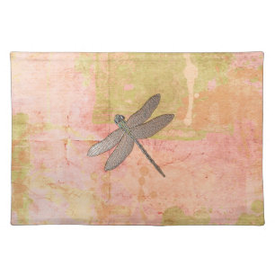 Pink Impressions Dragonfly Placemat
