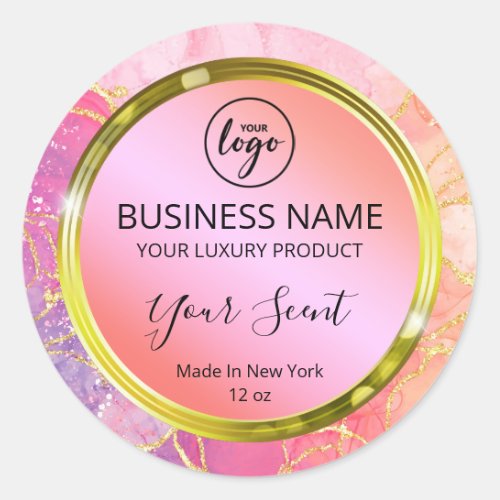 Pink Ink Body Butter Product Labels