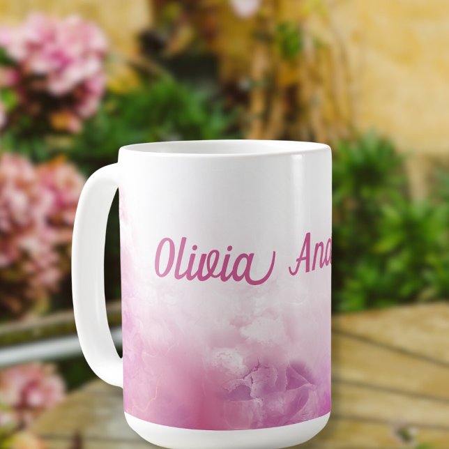 Pink ink Custom Coffee Mug (Creator Uploaded)