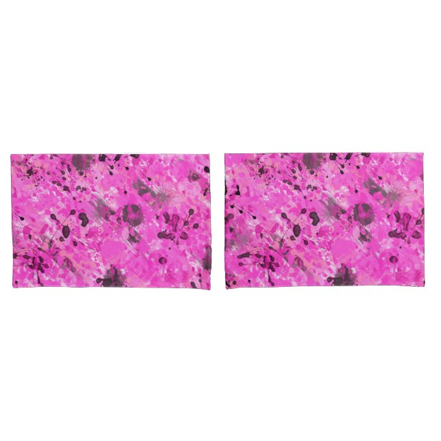 Pink Ink Pillow Case (Front-Set)