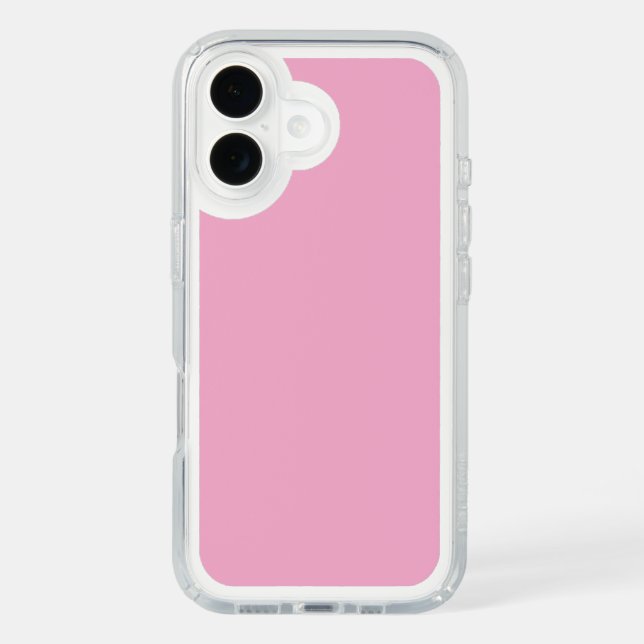 Pink Iphone 16 case, Minimalist and simple. Speck iPhone Case (Front)